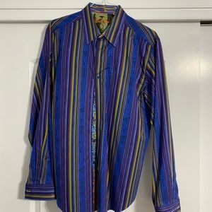 Men’s Authentic Robert Graham Button Down Shirt XL